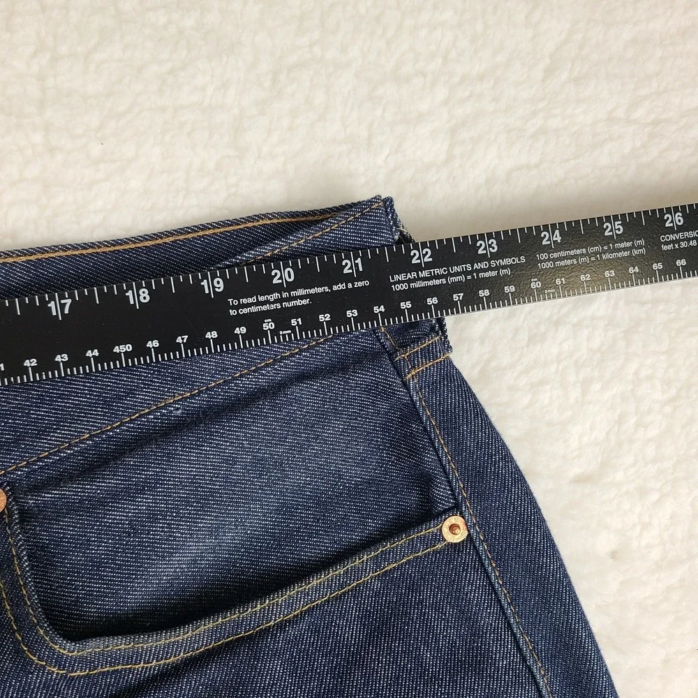 Levi's 501‎ Jeans Mens 42x32 Blue Original Fit Waterless Button Fly Denim